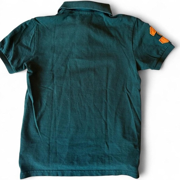 🐎 Big Pony Vibes! Boys Polo Shirt w/ #3 Patch – Size 8 - Picture 5 of 7